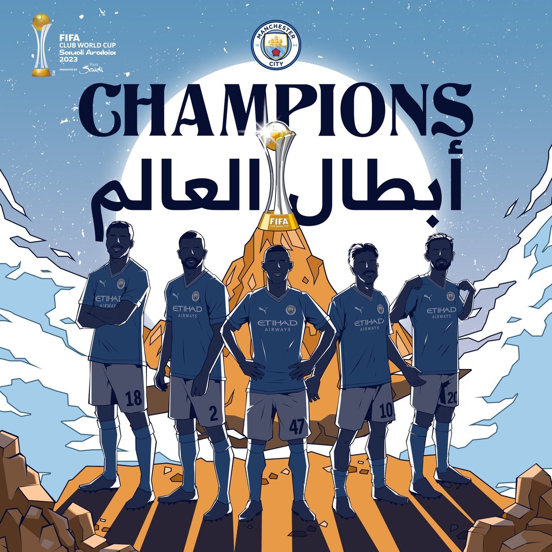 FIFA Club World Cup 2023 design 1