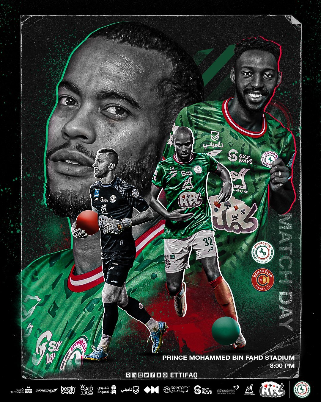 Ettifaq Club design 1